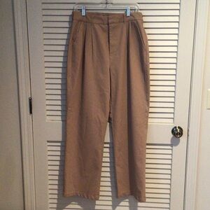 And Now This Women's Classic Tan Trousers